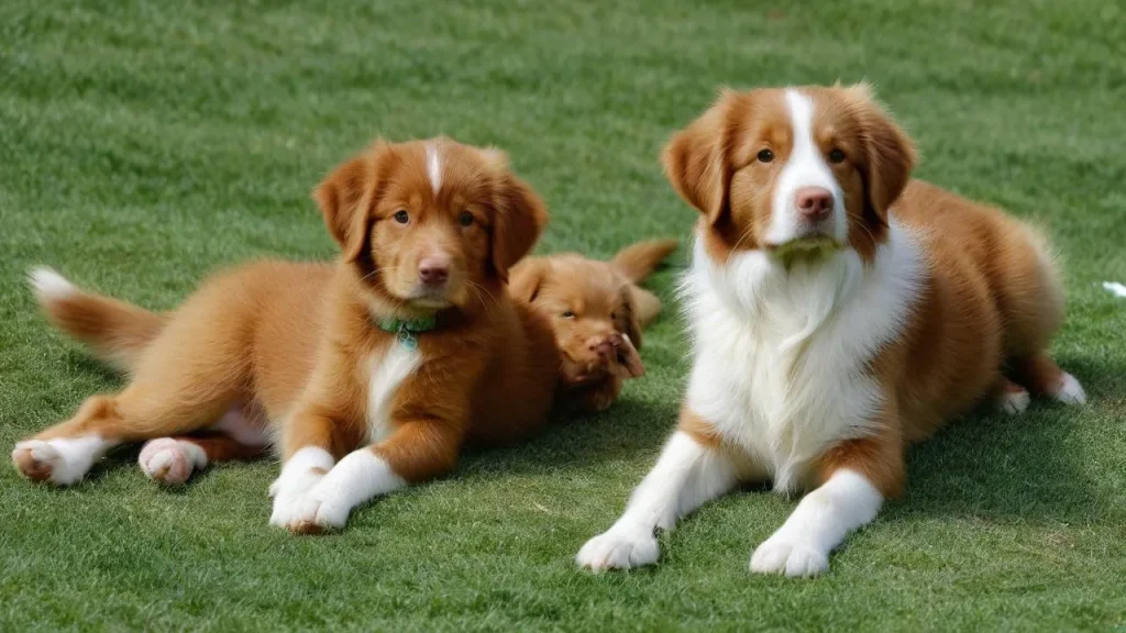 Nova Scotia Duck Tolling Retriever Vedessä